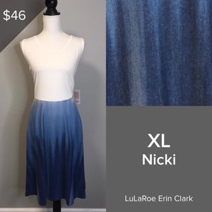 LuLaRoe XL Nikki Dress